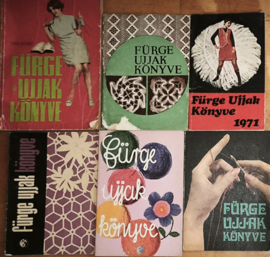 Dr. Klimk� Zolt�n (szerk.) - 6db F�rge ujjak k�nyve k�tet