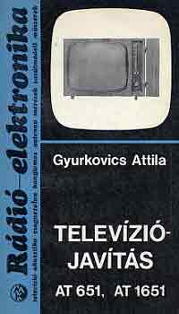 Gyurkovics Attila - Televíziójavítás AT 651, AT 1651