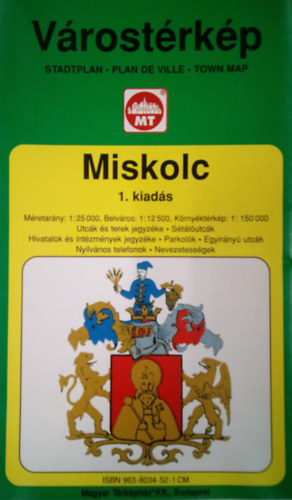 Miskolc / Vrostrkp 1 : 25 000