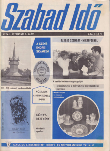 Hetényi István - Szabad Idő 1974. I. évf. 1. szám