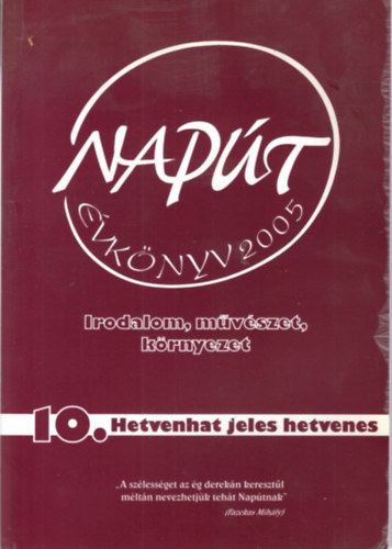 Bognr Antal, Kovcs Ildik - Napt  vknyv 10. 2005. december