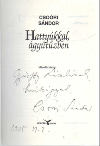 Cso�ri S�ndor - Hatty�kkal, �gy�t�zben