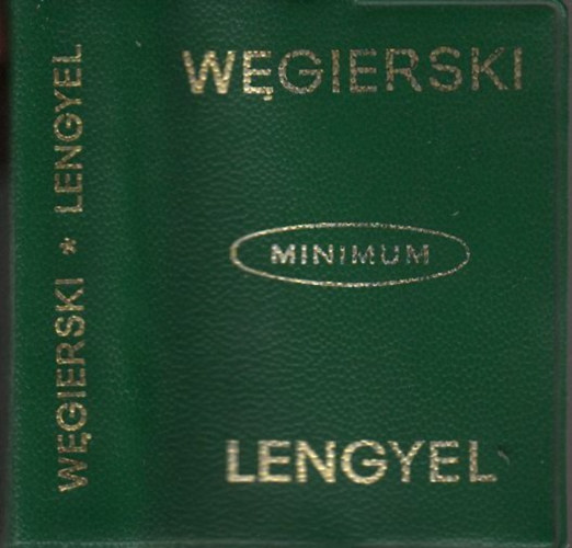 Eugeniusz Mroczko - Magyar-lengyel �s lengyel-magyar minimum-sz�t�r (t�rpek�nyv)