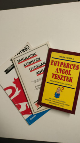 Szenczi Mikls, Dr. Szenczi Mikls - Tanuljunk knnyen gyorsan angolul! + Starting English + Egyperces angol tesztek ( 3 ktet )