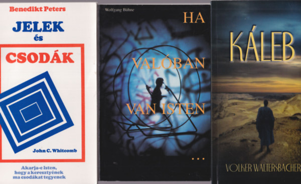Benedikt Peters, Wolfgang Bhne, Volker Waltersbacher - 3 db vallsi knyv: Kleb + Ha valban van Isten + Jelek s csodk