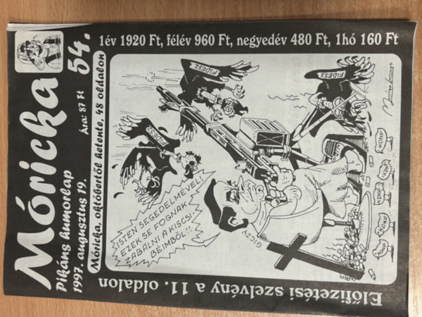 Móricka 54 - 1997. augusztus