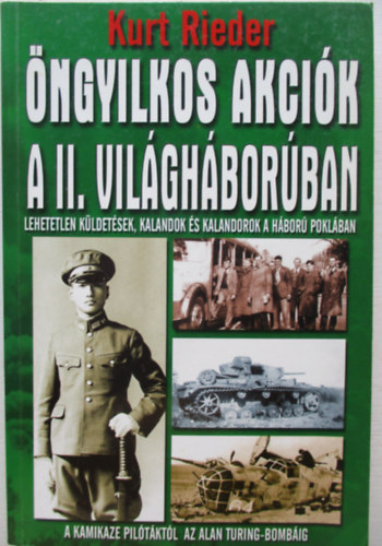 Kurt Rieder - Öngyilkos akciók a II. világháborúban