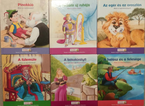 Több szerző - Reader's Digest Kisgyermekek Könyvtára könyvcsomag 6db