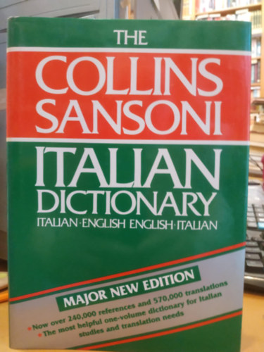 Vladimiro Macchi - The Sansoni Dictionaries English-Italian - Italian-English (The Collins Sansoni Italian Dictionary) - Major New Edition