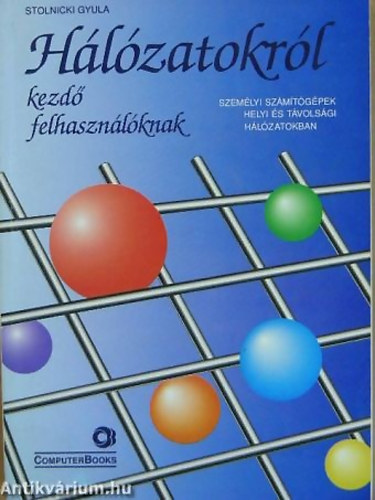 SZERZ Stolnicki Gyula - Hlzatokrl kezd felhasznlknak SZEMLYI SZMTGPEK HELYI S TVOLSGI HLZATOKBAN