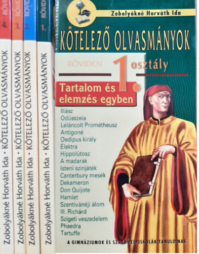 Zobolyákné Horváth Ida - Kötelező olvasmányok röviden 1-4.