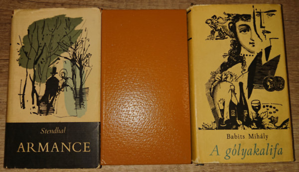 Stendhal, Babits Mih�ly, Cesare Pavese - 3 k�tet a Helikon Kisk�nyvt�r�b�l: Armance, Az �rd�g kast�lya, A g�lyakalifa
