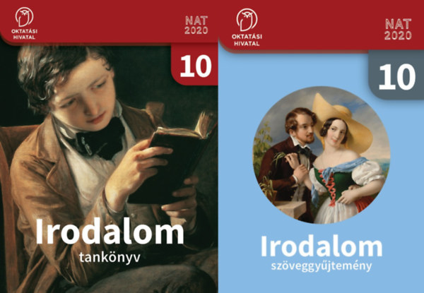 Sndor Csilla (szerk.) - Irodalom 10. NAT 2020 tanknyv  (OH-MIR10TA) + Irodalom 10. NAT 2020 szveggyjtemny NAT 2020 (OH-MIR10SZ)
