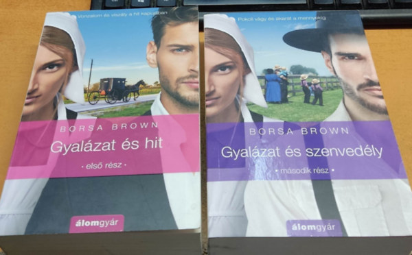 Borsa Brown - 2 db Borsa Brown: Gyalzat s hit: els rsz + Gyalzat s szenvedly: msodik rsz