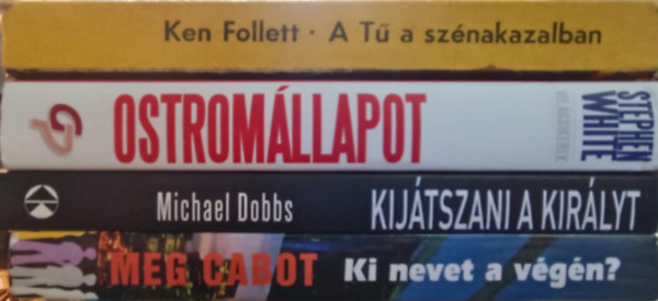 Ken Follett, Stephen White, Michael, Dobbs, Meg Cabot - Krimi knyvcsomag