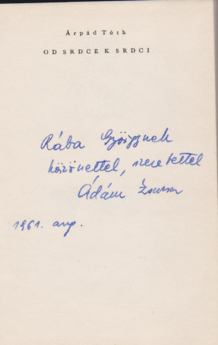 T�th �rp�d - Od srdce k srdci