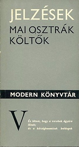 Jelz�sek (mai osztr�k k�lt�k)