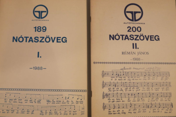 Rmn Jnos - 189 Ntaszveg I. s 200 Ntaszveg II.