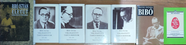 Dr. Bib Istvn, Huszr Tibor - 7db Dr. Bib Istvnnal kapcsolatos m - Huszr Tibor-Bib Istvn, Dr. Bib Istvn-lett dokumentumokban, Vlogatott tanulmnyok 1935-1944, 1945-1949, 1971-1979, 1935-1979 (I-IV. ktet), A szmok jelentse s a gondolkods alapform