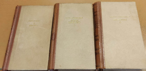 Mihail Sadoveanu, Thomas Mann, Mme De Lafayette - 3 db j Elzevr Knyvtr: A trvny + Clves Hercegn + Medveszem