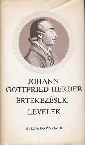 Johann Gottfried Herder - Értekezések - Levelek