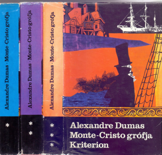 Alexandre Dumas, Fordtotta: Csetnyi Erzsi - Monte-Cristo grfja I-III. (rkossy Istvn rajzaival)