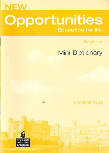 Christina Ruse - Opportun�t�es Beginner - Mini-Dictionary