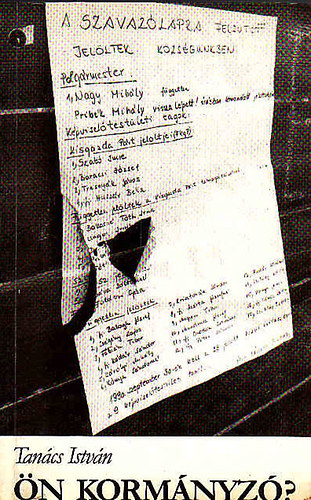 Tan�cs Istv�n - �n korm�nyz�?