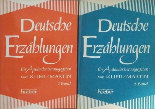 Linde Klier - Uwe Martin (Hg.) - Deutsche Erzhlungen fr Auslnder 1-2.