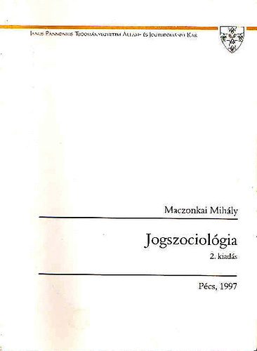 Maczonkai Mihály - Jogszociológia