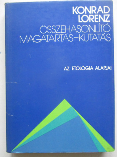 Konrad Lorenz - �sszehasonl�t� magatart�s-kutat�s