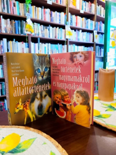 Canfield-Hansen, Becker, Marty-Kline, Carol - Meghat� k�nyvcsomag 2 darabos: Meghat� t�rt�netek nagymam�kr�l �s nagypap�kr�l, Meghat� �llatt�rt�netek