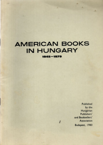 American books in Hungary