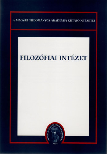 Horváth Pál - Filozófiai Intézet