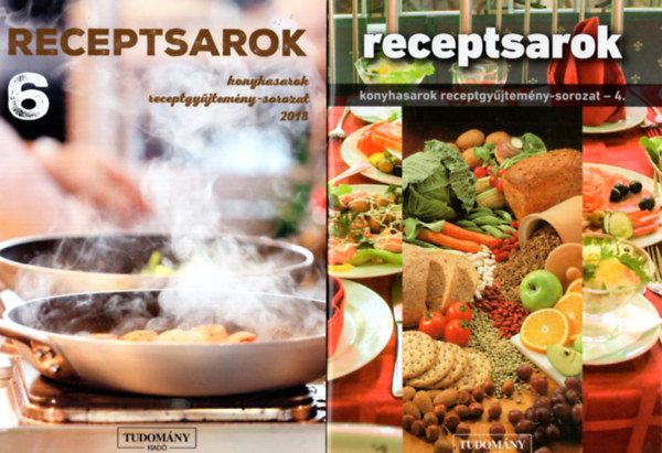 2 db Receptsarok  ( egytt ) 4. s 6. szmok