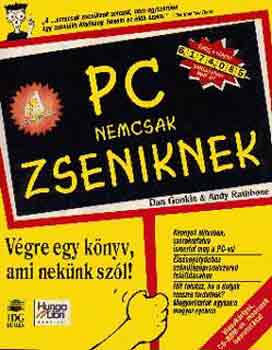 Gookin, Dan-Rathbone, Andy - PC nemcsak zseniknek
