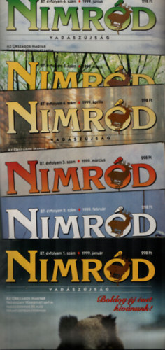 Dr. Zoltán Attila, Dr. Köller Joachim - Nimród 1999 teljes évfolyam ( 1-12. sz. lapszámonként )