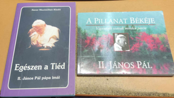 II. Jnos Pl - A Pillanat Bkje + Egszen a Tid (2 ktet)