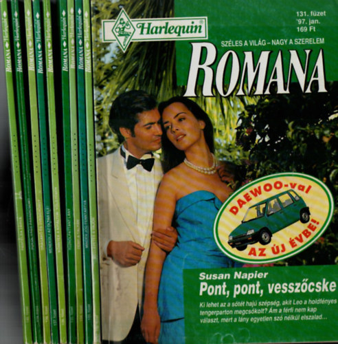 Dr. Tglsy Imre (fszerkeszt) - 10 db Romana magazin: (131.-140. lapszmig, 1997/01-1997/05 10 db., lapszmonknt)