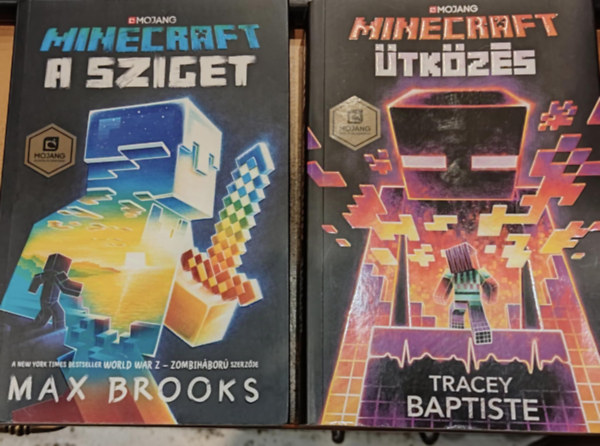 Max Brooks, Tracey Baptiste - 2 db Minecraft (Mojang): A sziget + �tk�z�s