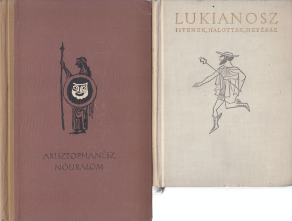 Arisztophansz, Lukianosz - 2 db ktet kori szerzktl: Nuralom + Istenek, halottak, hetrk