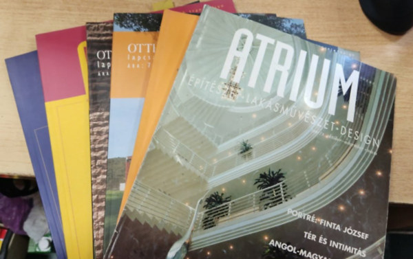 Atrium - építészet - lakásművészet - design magazin vegyes lapszámok