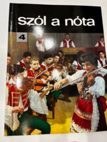 Vas Gbor (szerk.) - Szl a nta 4. - 55 magyar nta (nekre s zongorra gitr jelzssel)