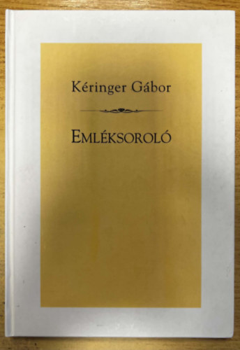 K�ringer G�bor - Eml�ksorol�