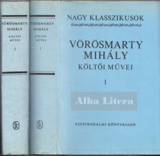 V�r�smarty Mih�ly - V�r�smarty Mih�ly k�lt�i m�vei I-II.