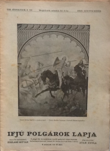Siklaki Istvn (szerk.) - Ifj Polgrok Lapja Vlll. vf. 1-10.szm (1928-1929)