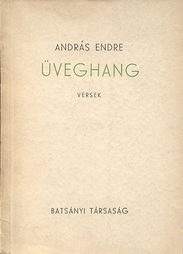 Andr�s Endre - �veghang (dedik�lt)