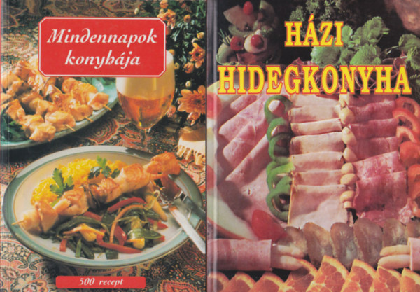 Pter Jnosn - 4 db szakcsknyv: Hzi hidegkonyha + Mindennapok konyhja + Mikrohullmon stni-fzni + Halak - Kedvenc receptjeim