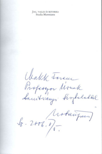 N�t�ri Tam�s - Jog, vall�s  �s retorika
