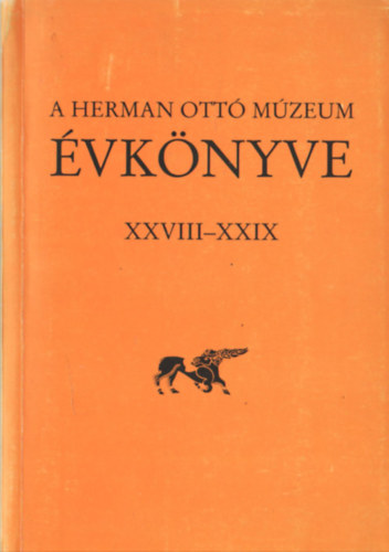 A Herman Ottó Múzeum évkönyve XXVIII-XXIX.